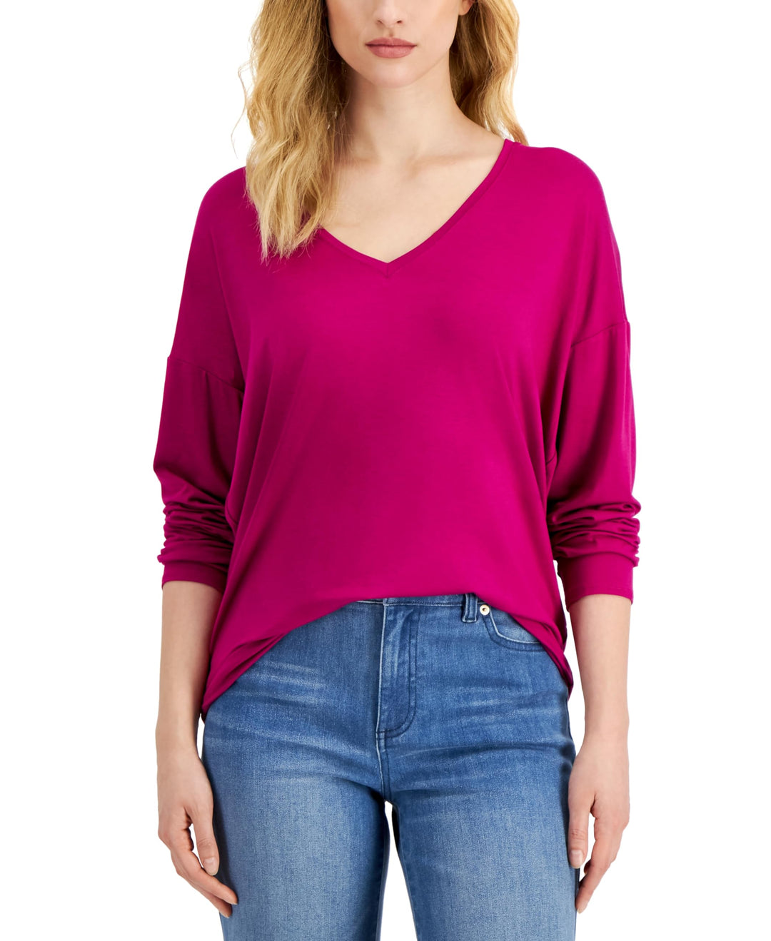 INC International Concepts V Neck Tunic