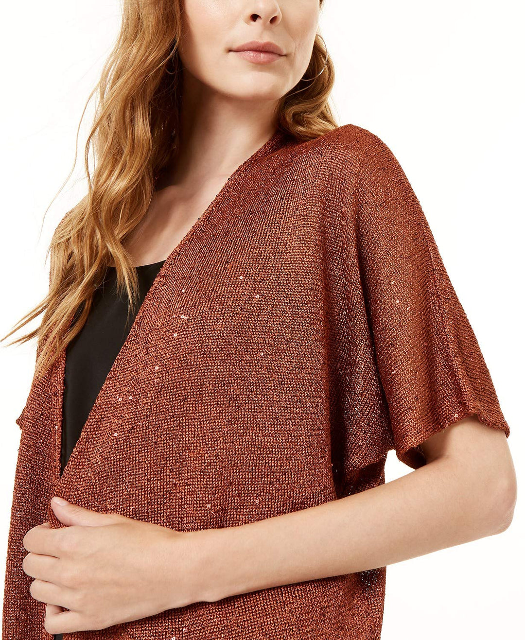 INC Sequin Cardigan