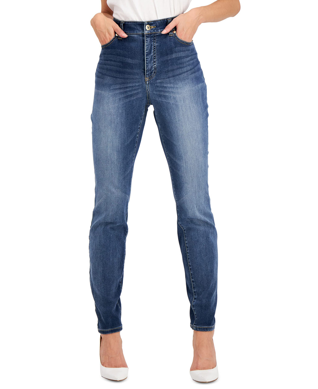 INC International Concepts Curvy High Rise Super Skinny Jeans