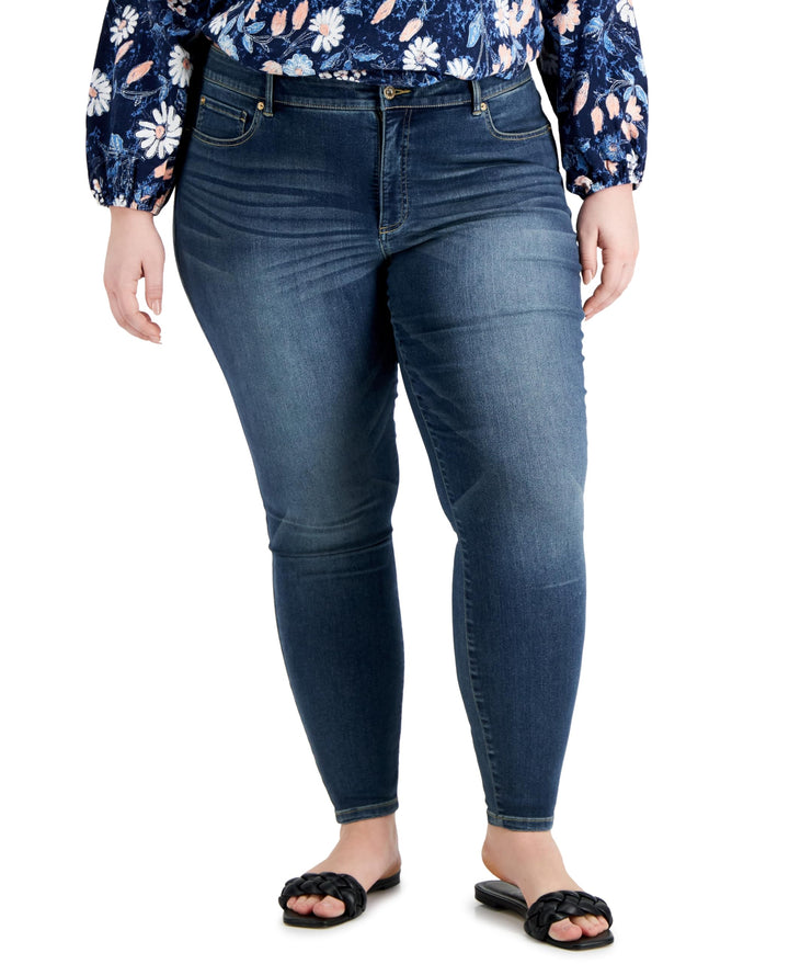 International Concepts Plus Size Essex Super Skinny Jeans