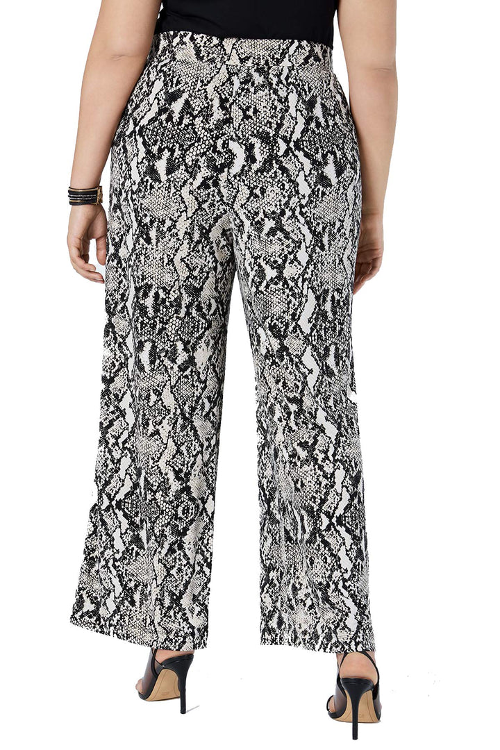 I.N.C. Plus Size Snake-Print Wide-Leg Pants