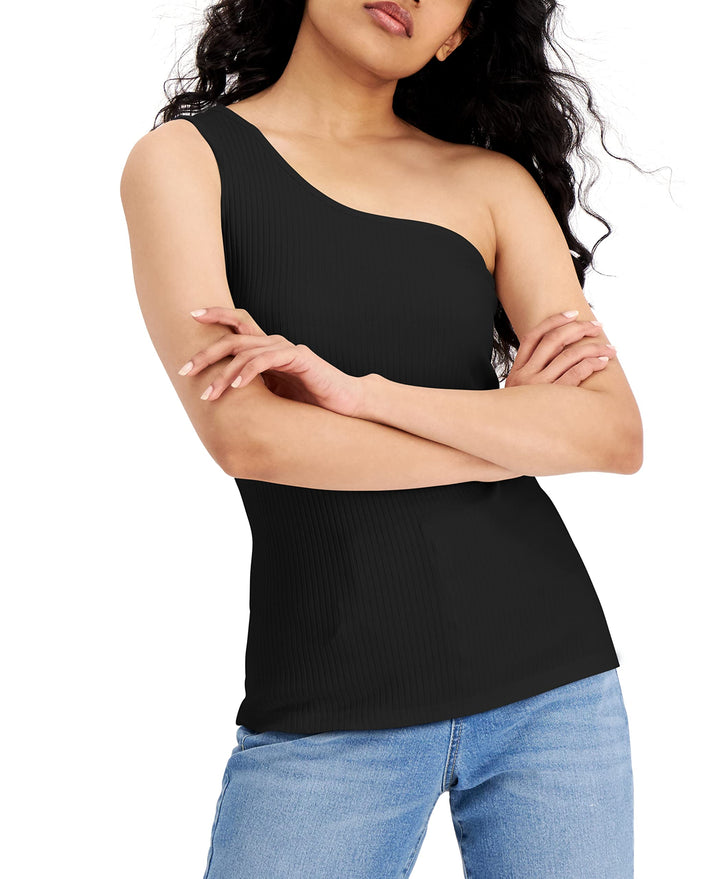 INC International Concepts One Shoulder Tank Top