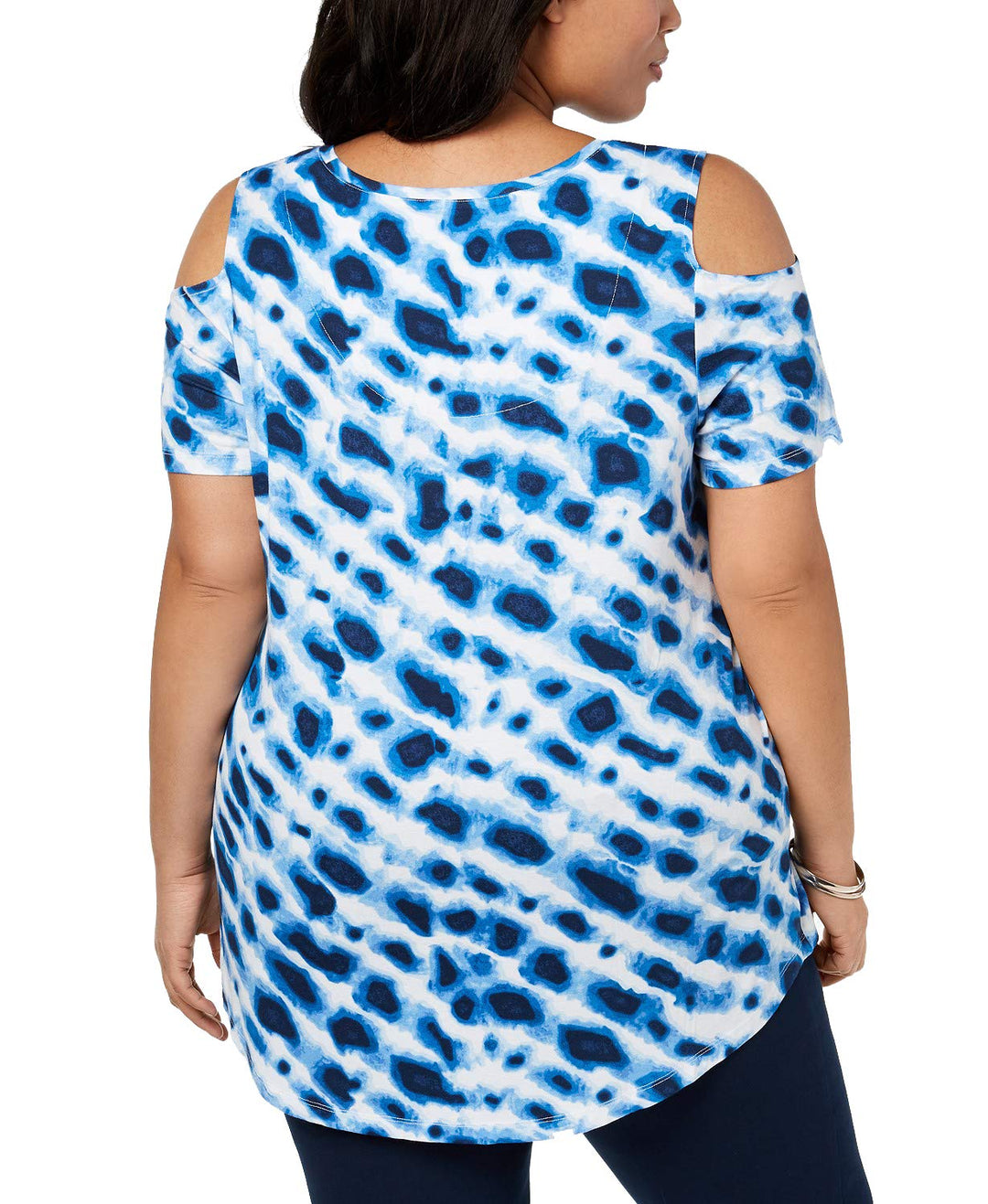 Plus Size Cold-Shoulder Top