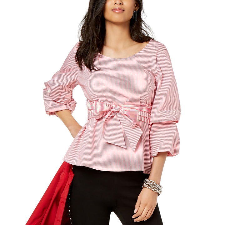 Striped Tiered Sleeve Shirt