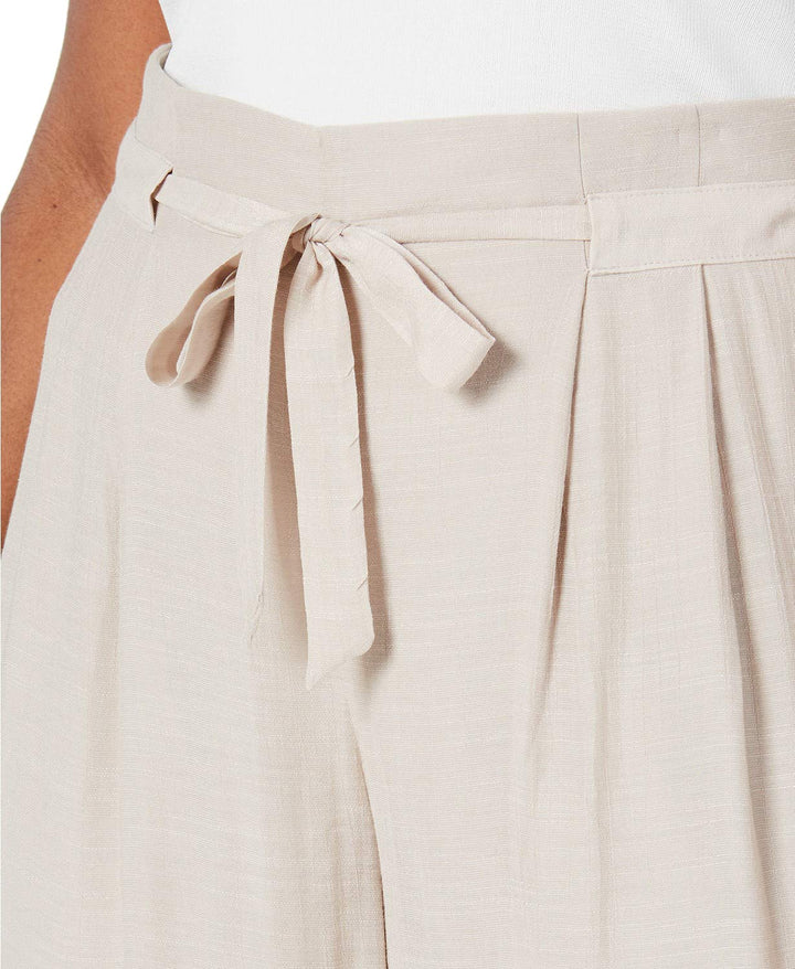 JM Collection Plus Size Wide Leg Capri Pants