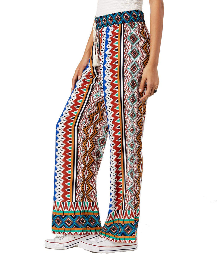 Be Bop Juniors Printed Wide Leg Pants