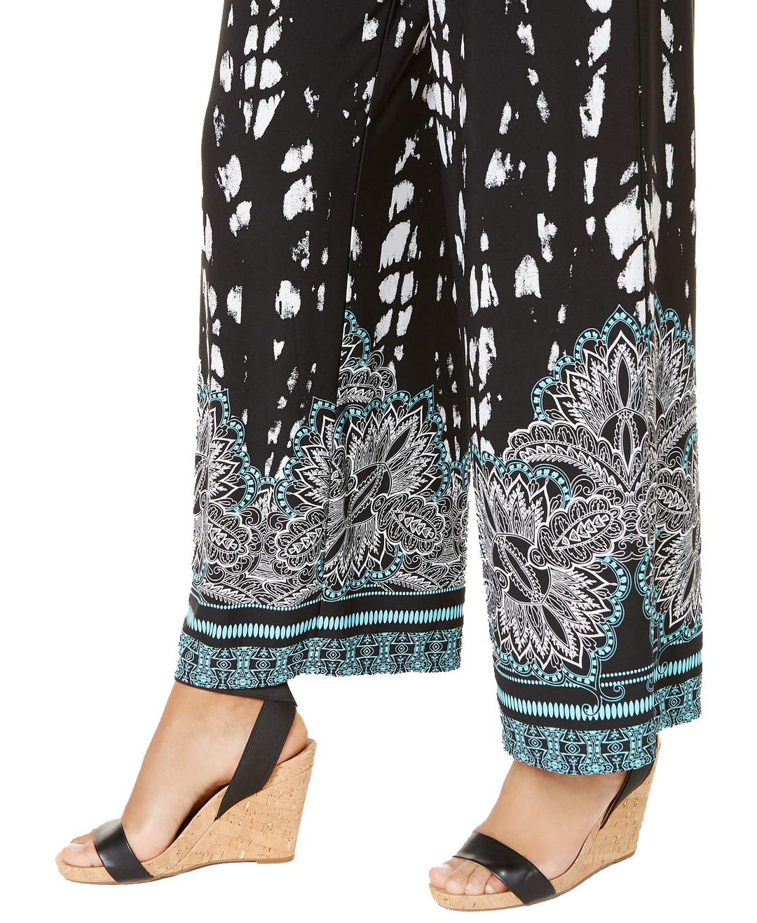INC Sleeveless Printed Jumpsuit