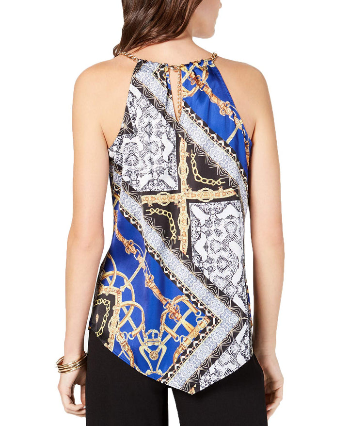 INC Chain Halter Top