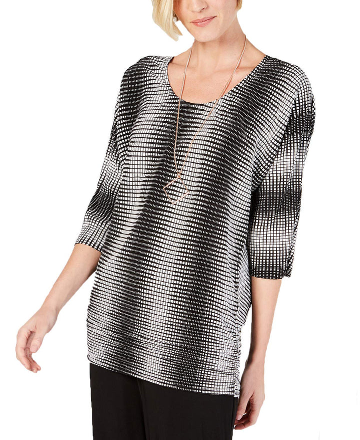 Printed Necklace Top