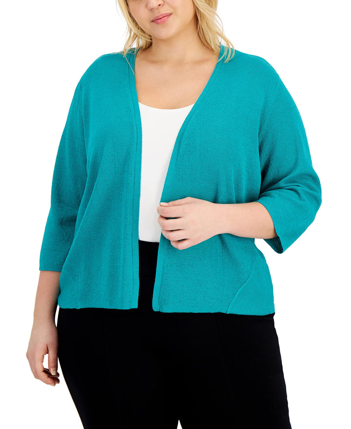Alfani Plus Size Open Front Cardigan