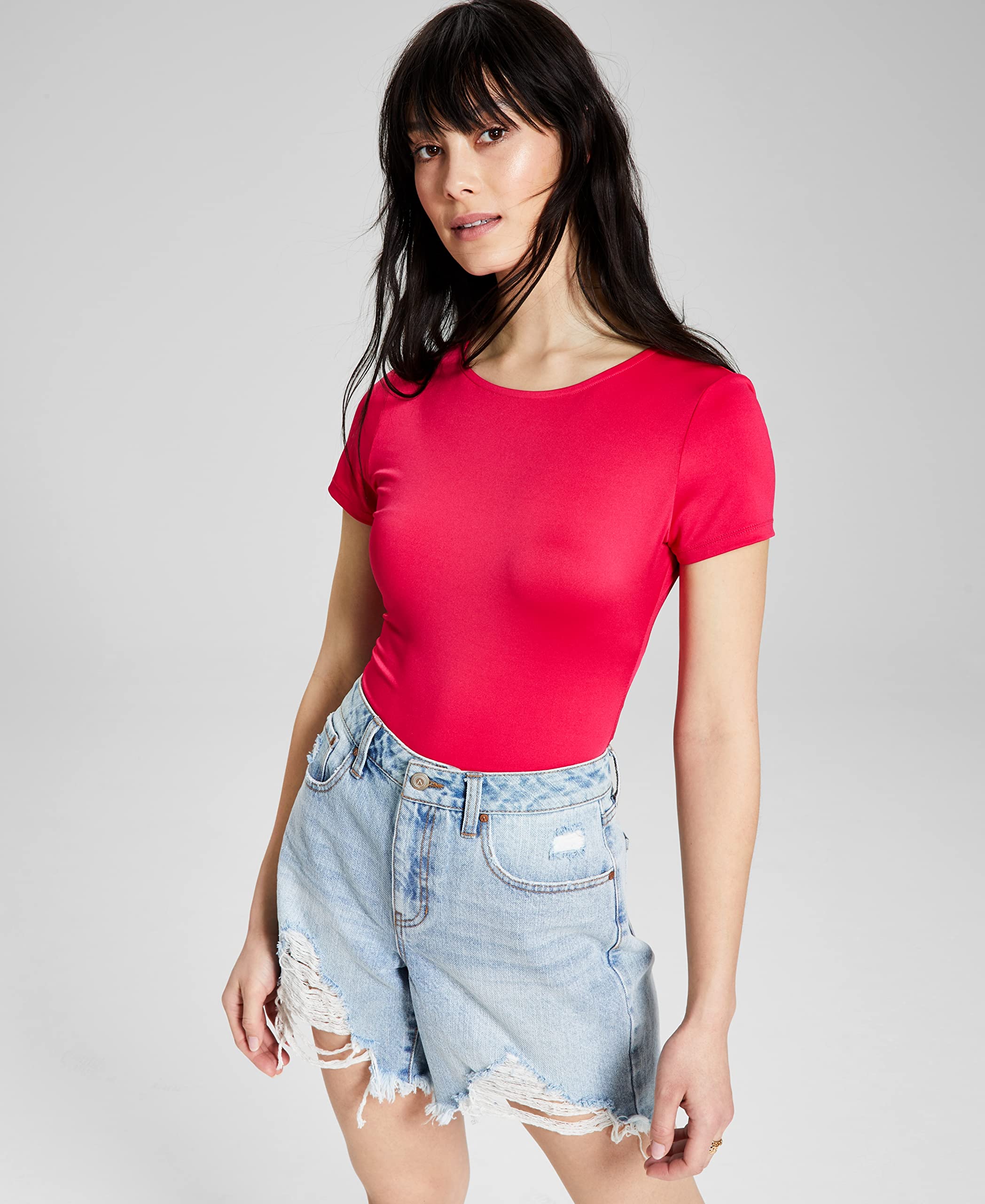 Now This Womens Crewneck Bodysuit