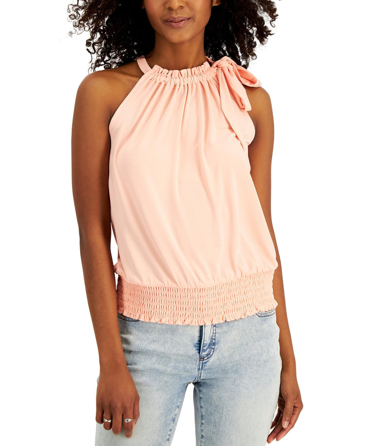 INC International Concepts Tie Neck Halter Top