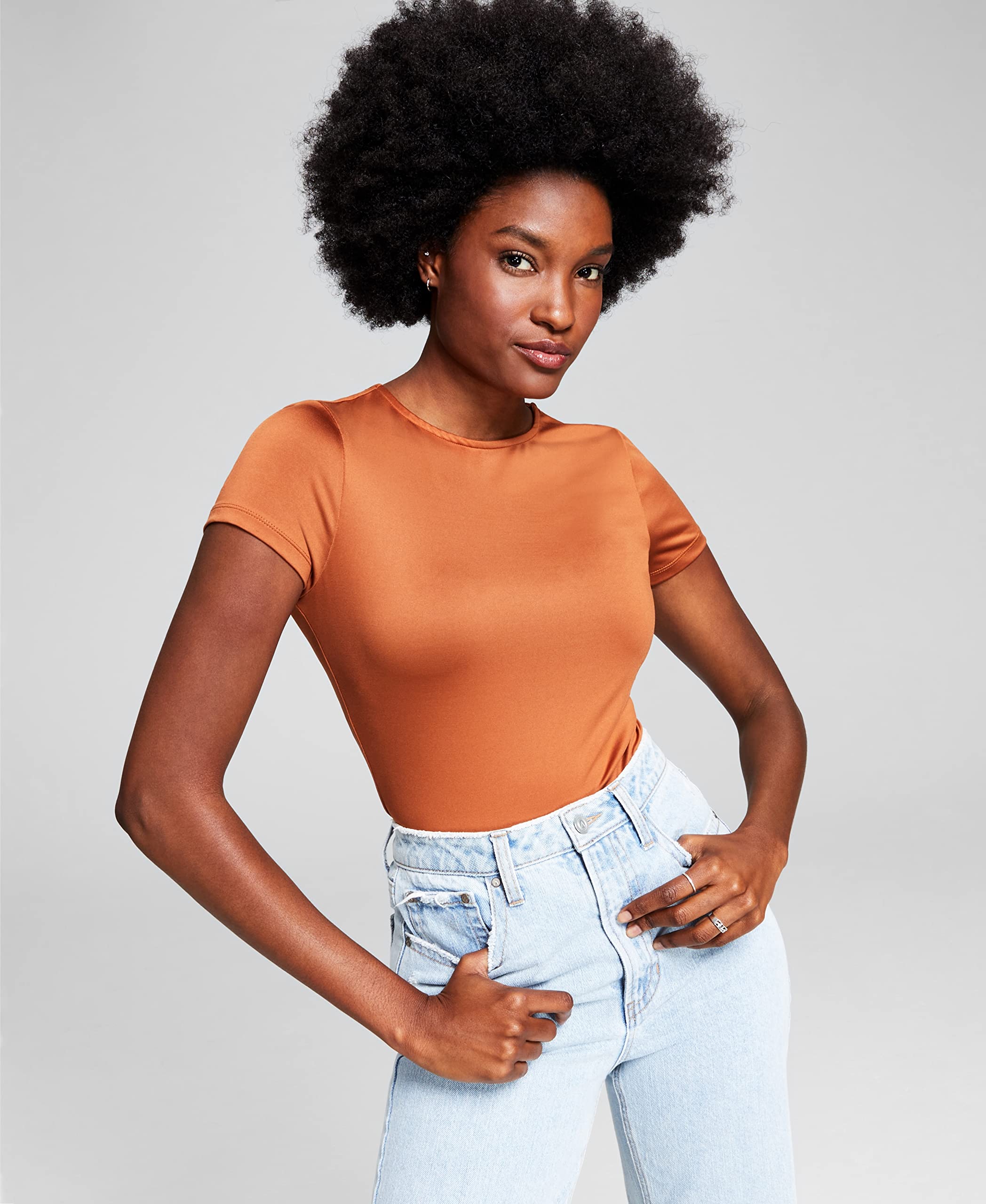 Now This Womens Crewneck Bodysuit