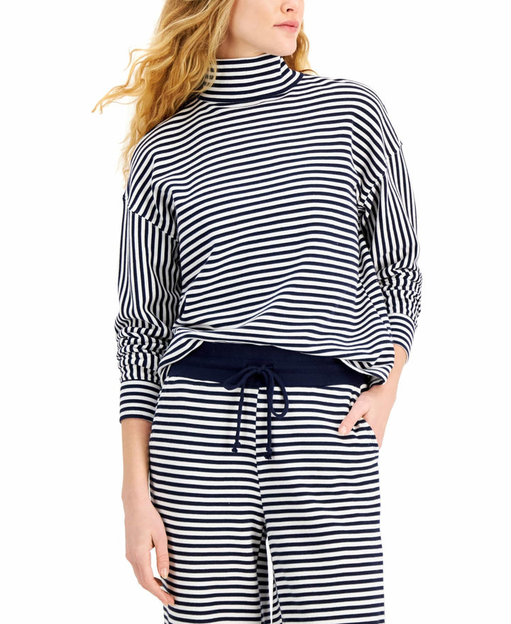 Style & Co Mock Neck Sweatshirt