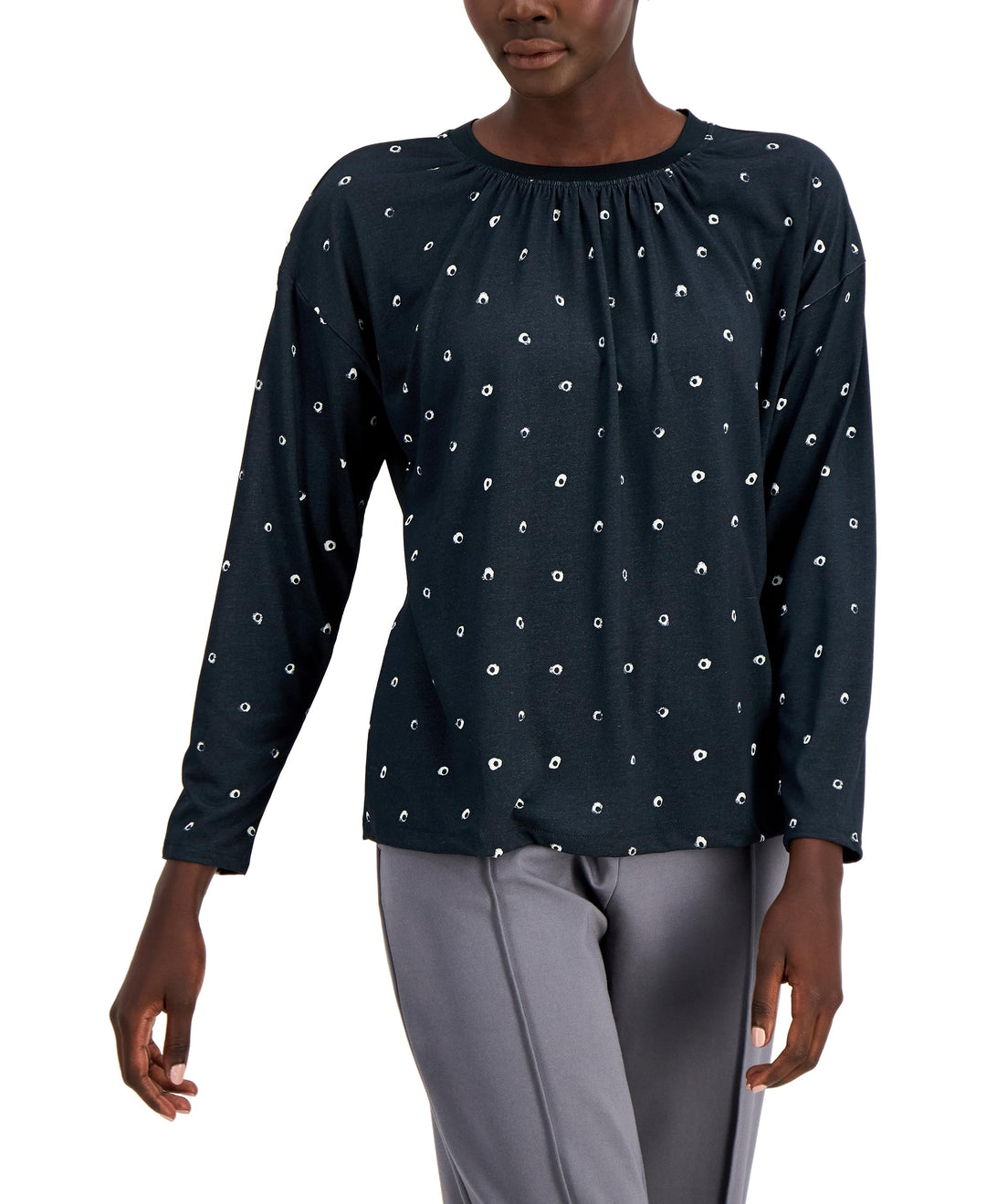 Alfani Crewneck Top