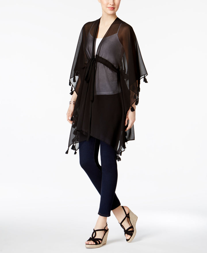 INC International Concepts Tassel Kimono Cover Up