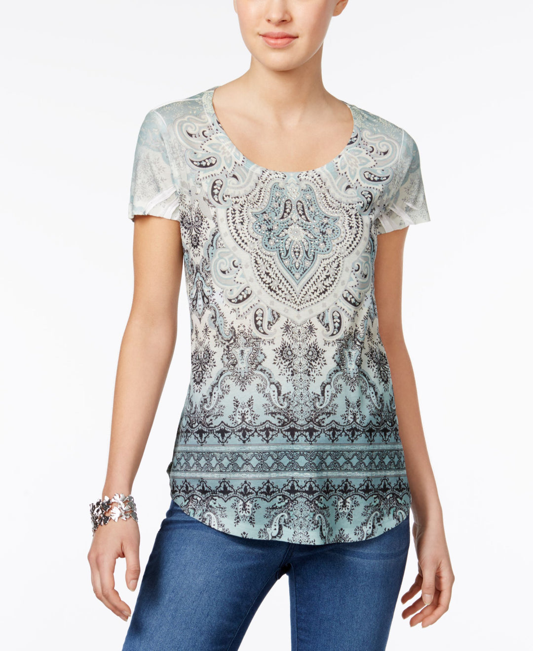 Sublimated-Print T-Shirt