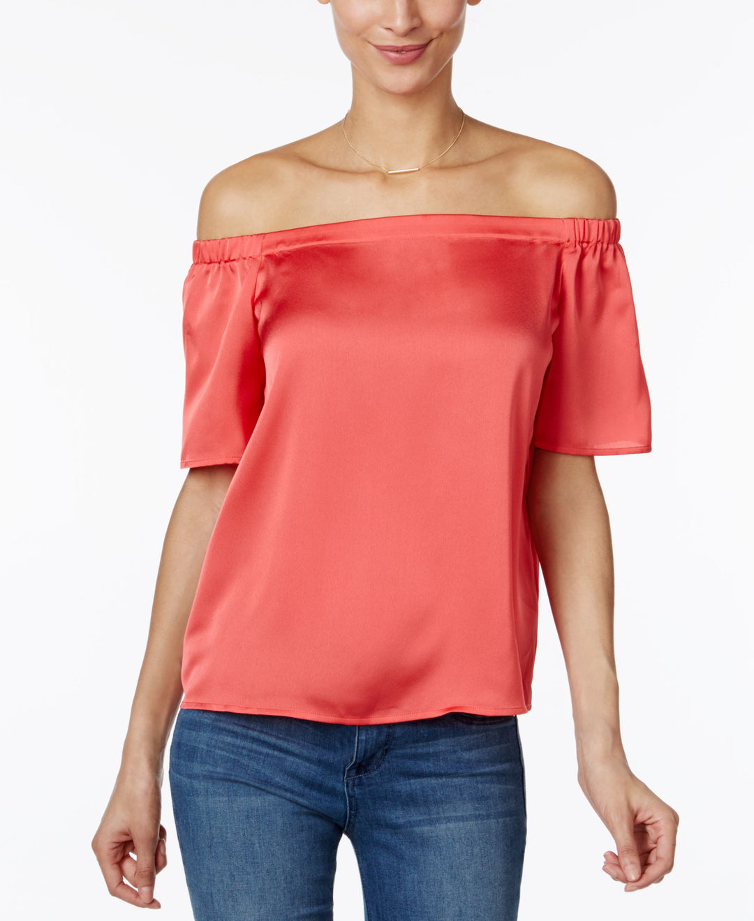 INC International Concepts Petite Off The Shoulder Top