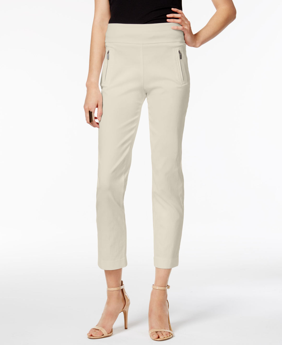 Curvy Fit Cropped Pants