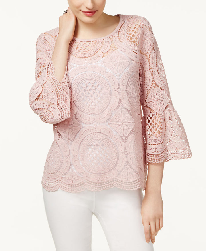 INC International Concepts Lace Sweater