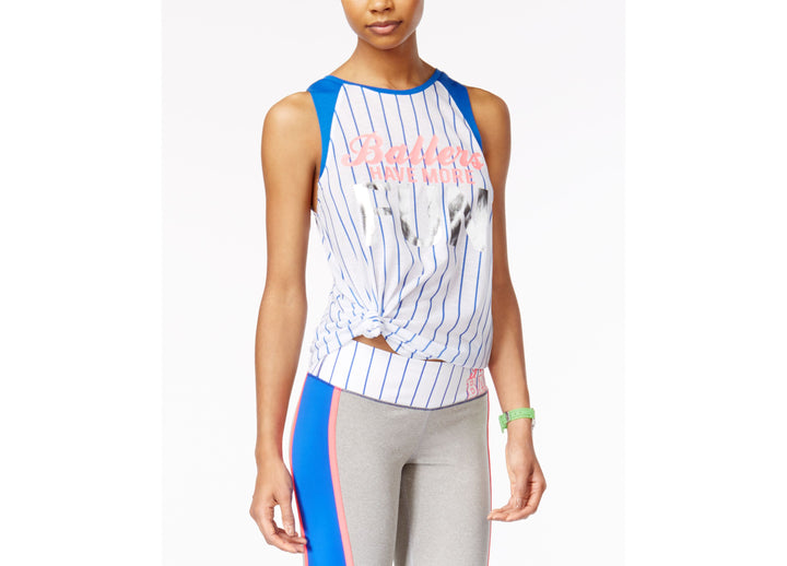 Material Girl Active Pro Juniors Graphic Muscle T-Shirt