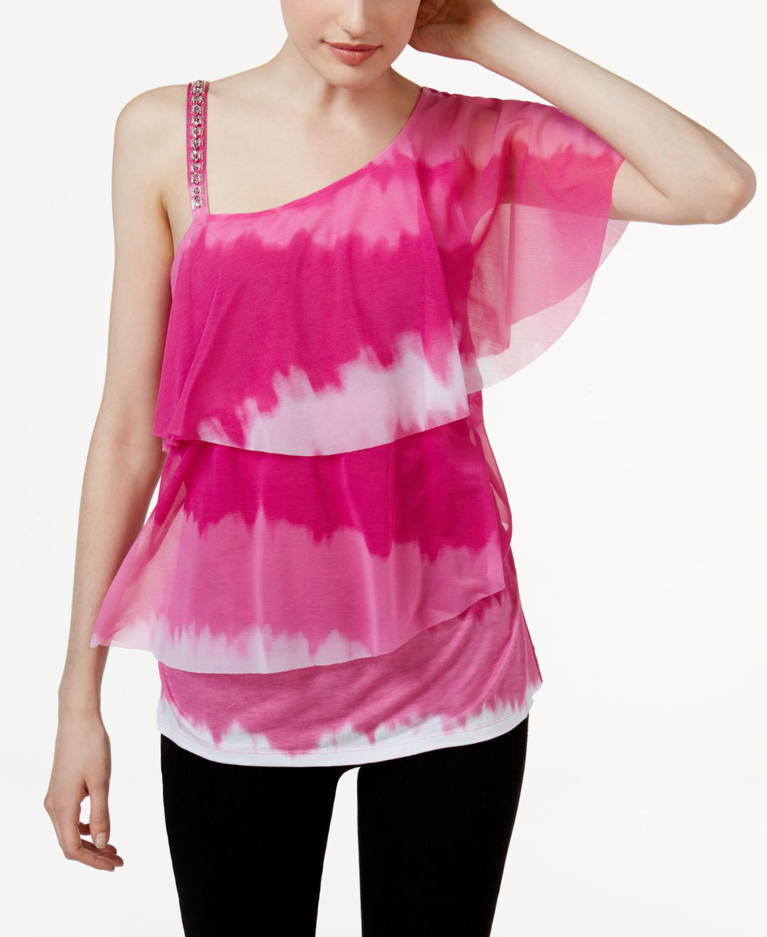 INC International Concepts One Shoulder Top