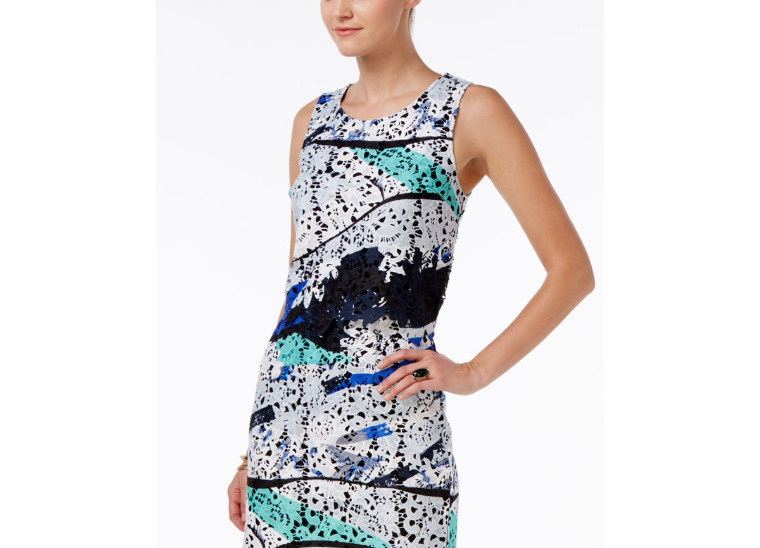 BAR III Printed Lace Top