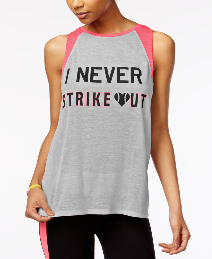 Material Girl Active Pro Juniors Graphic Muscle T-Shirt
