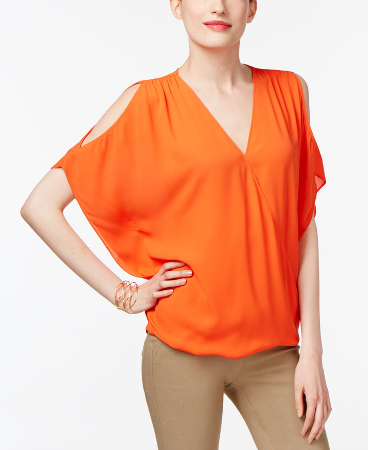 INC International Concepts Cold Shoulder Top