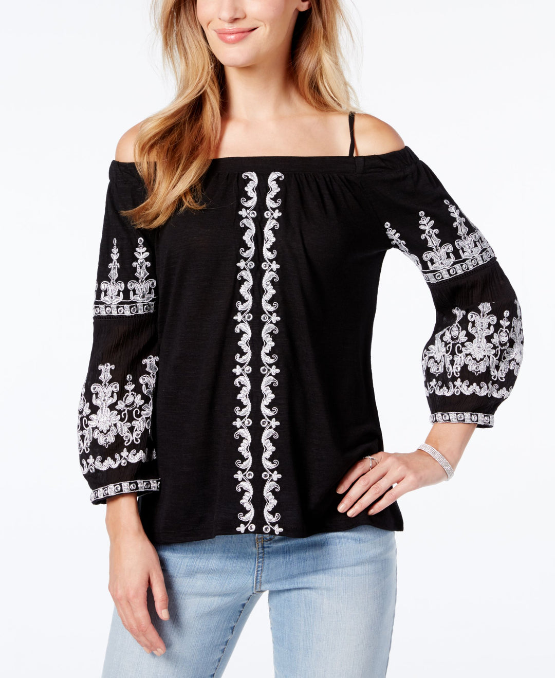 INC International Concepts Off The Shoulder Top