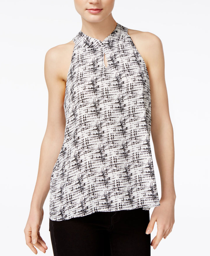 BAR III Tie Back Keyhole Top