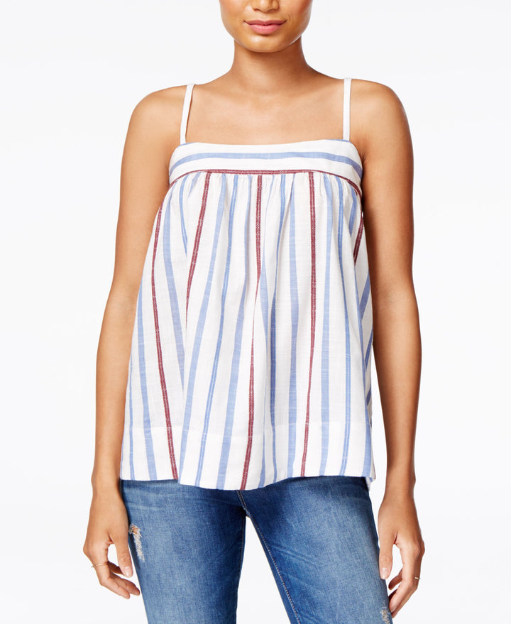 William Rast Moore Cotton Striped Top