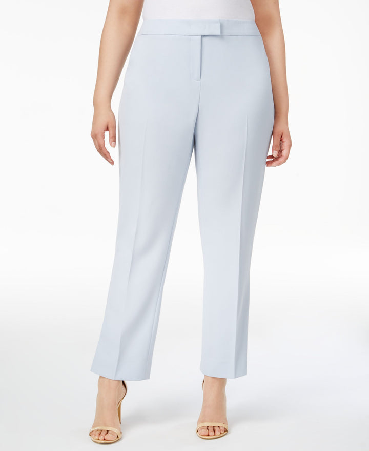 Anne Klein Plus Size Straight Leg Pants