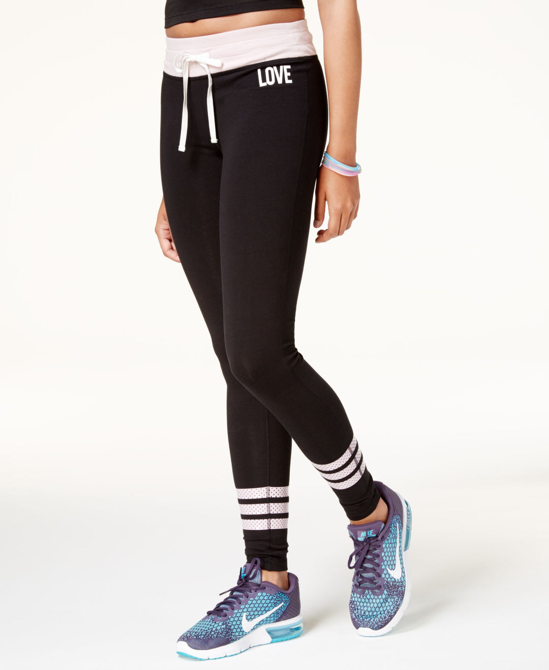 Material Girl Active Juniors Drawstring Yoga Leggings