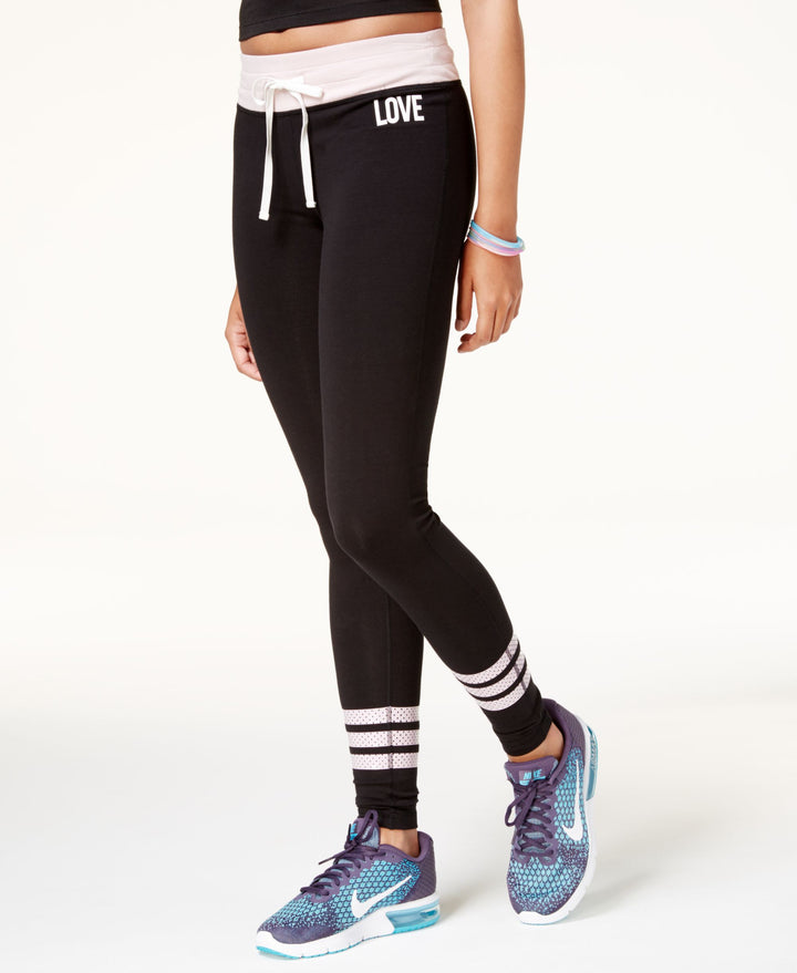 Material Girl Active Juniors Drawstring Yoga Leggings