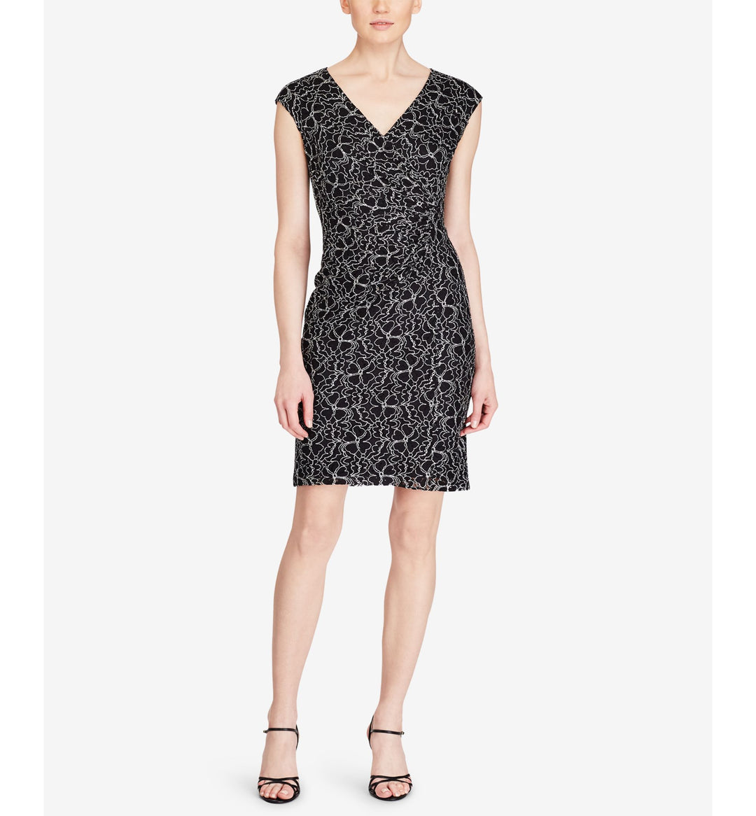 American Living Metallic Lace Dress