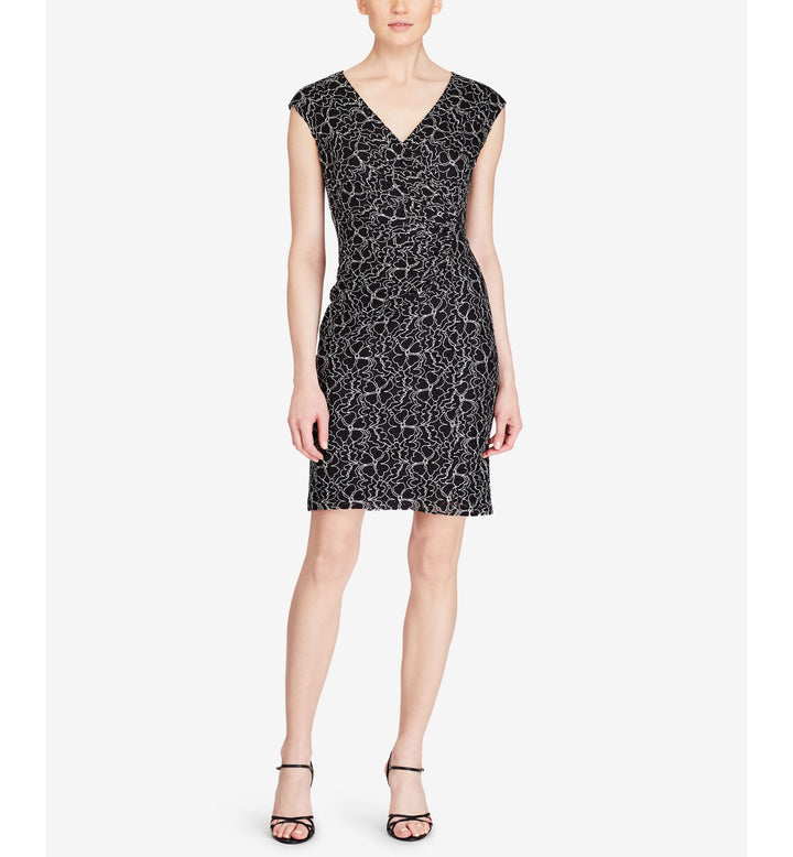 American Living Metallic Lace Dress