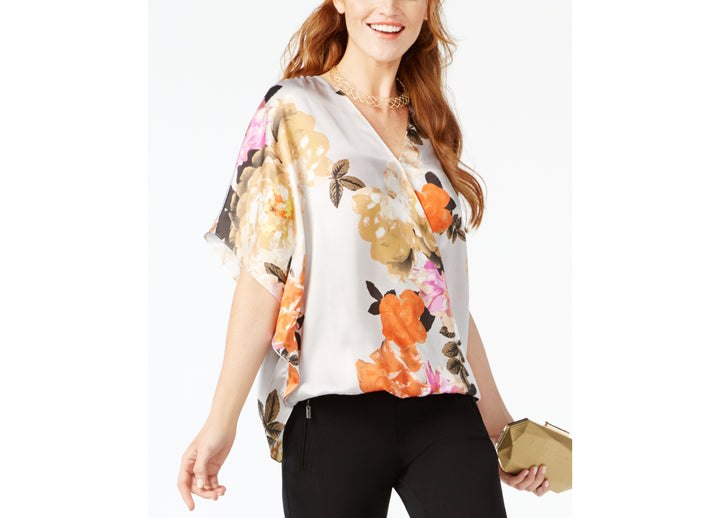INC International Concepts Butterfly-Sleeve Top