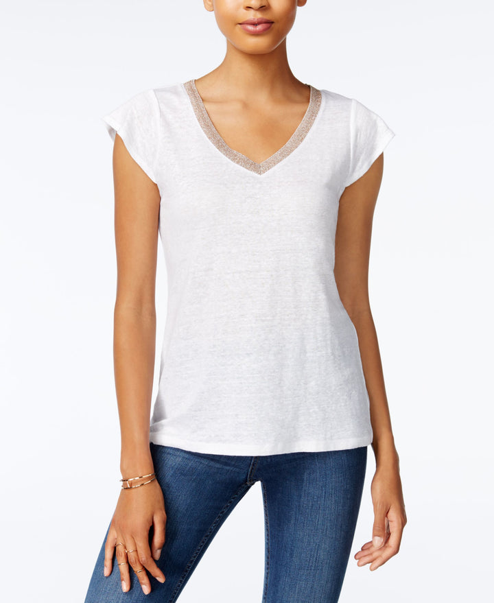 Maison Jules Linen T-Shirt