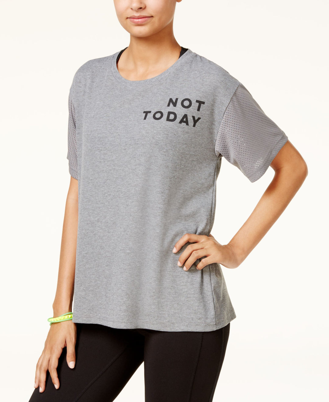 Material Girl Active Juniors Not Today Graphic T-Shirt