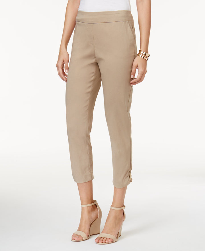 JM Collection Embellished Cropped Pants