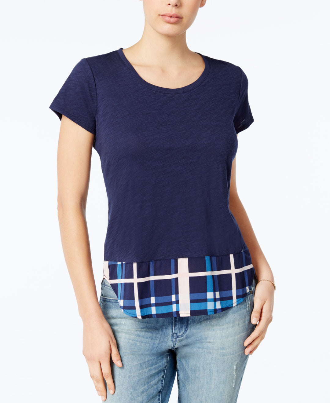 Maison Jules Layered Look T-Shirt