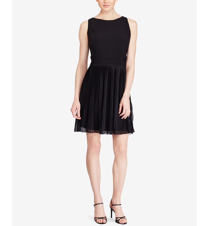 American Living Pleated Fit Flare Dress