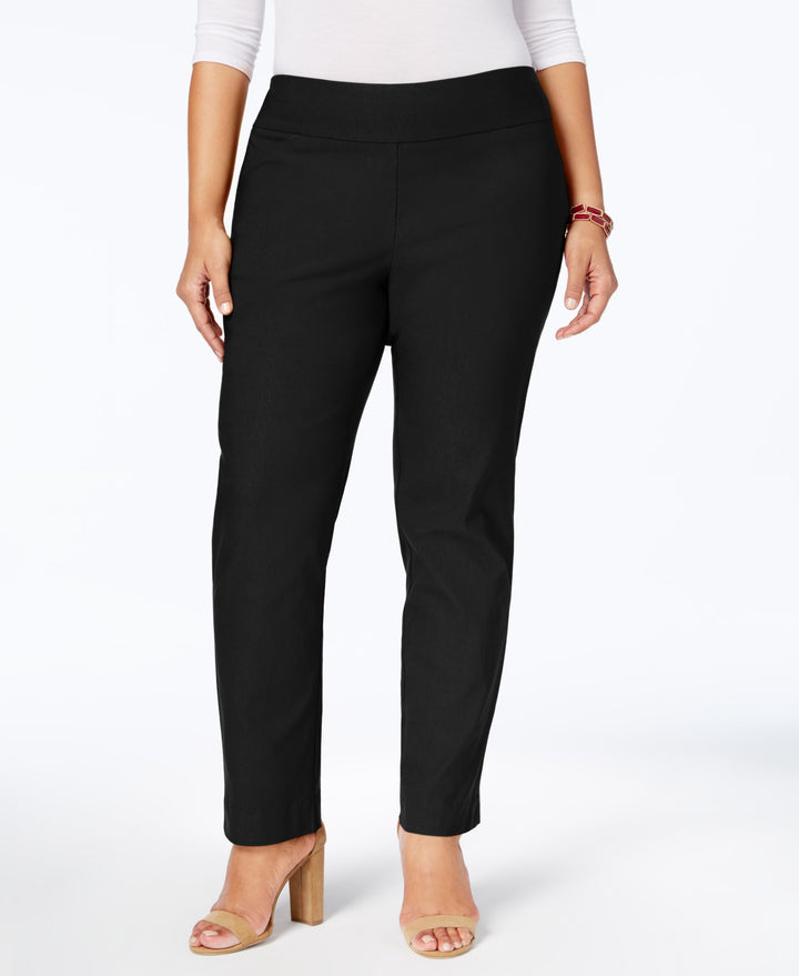 Charter Club Petite Plus Size Cambridge Tummy Control Pull On Pants