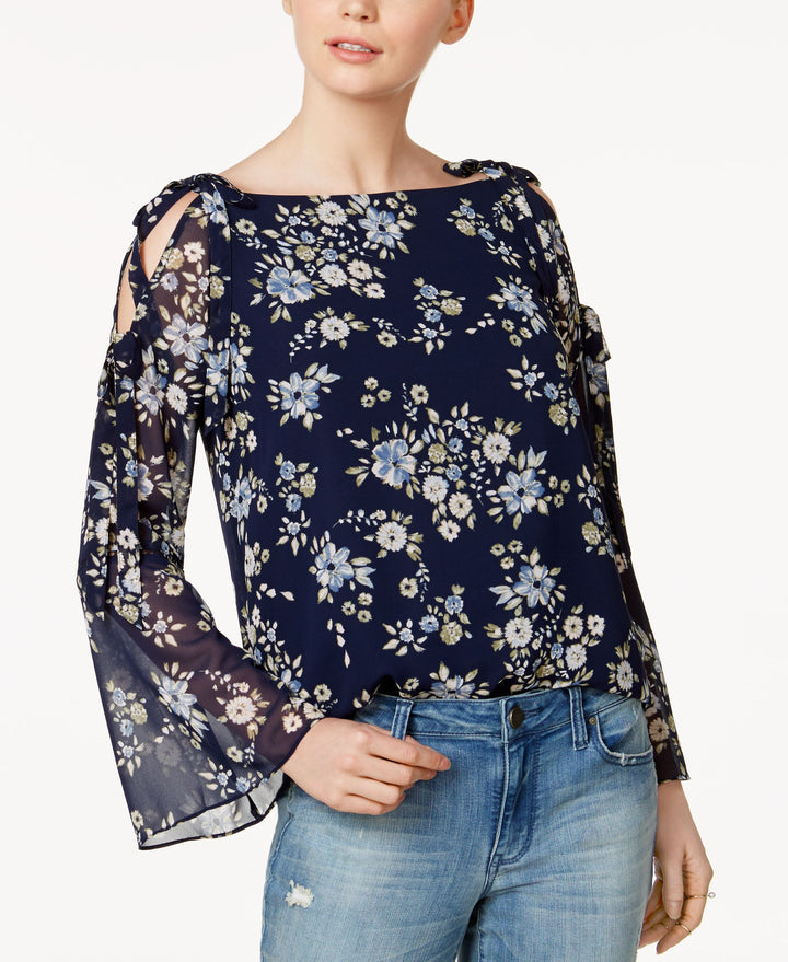 Maison Jules Cold Shoulder Top