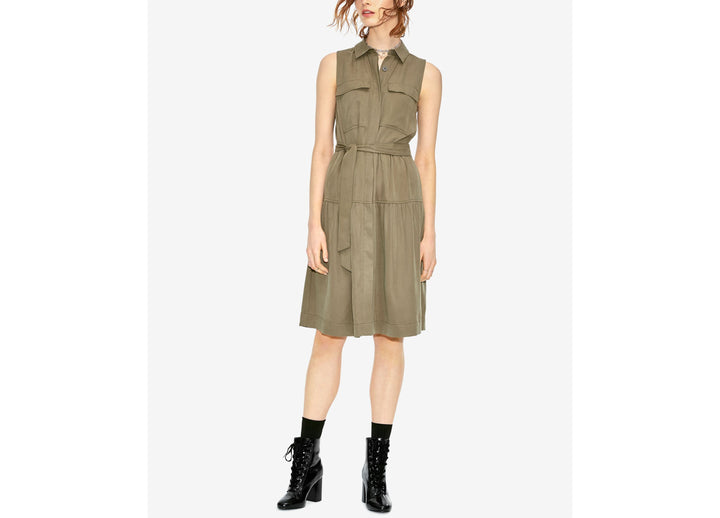 Maison Jules Utility Pocket A Line Dress