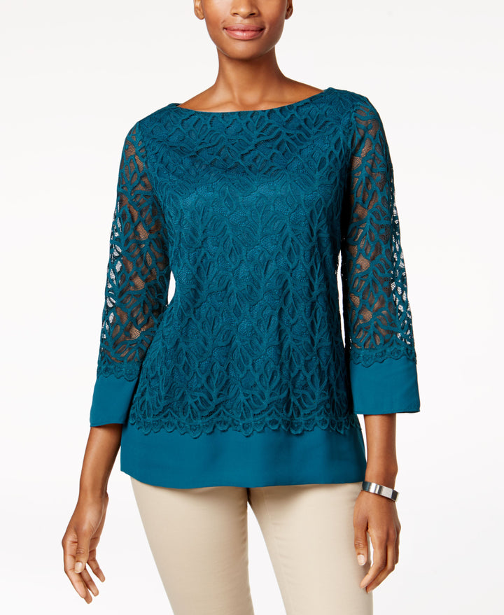 Charter Club Lace Top