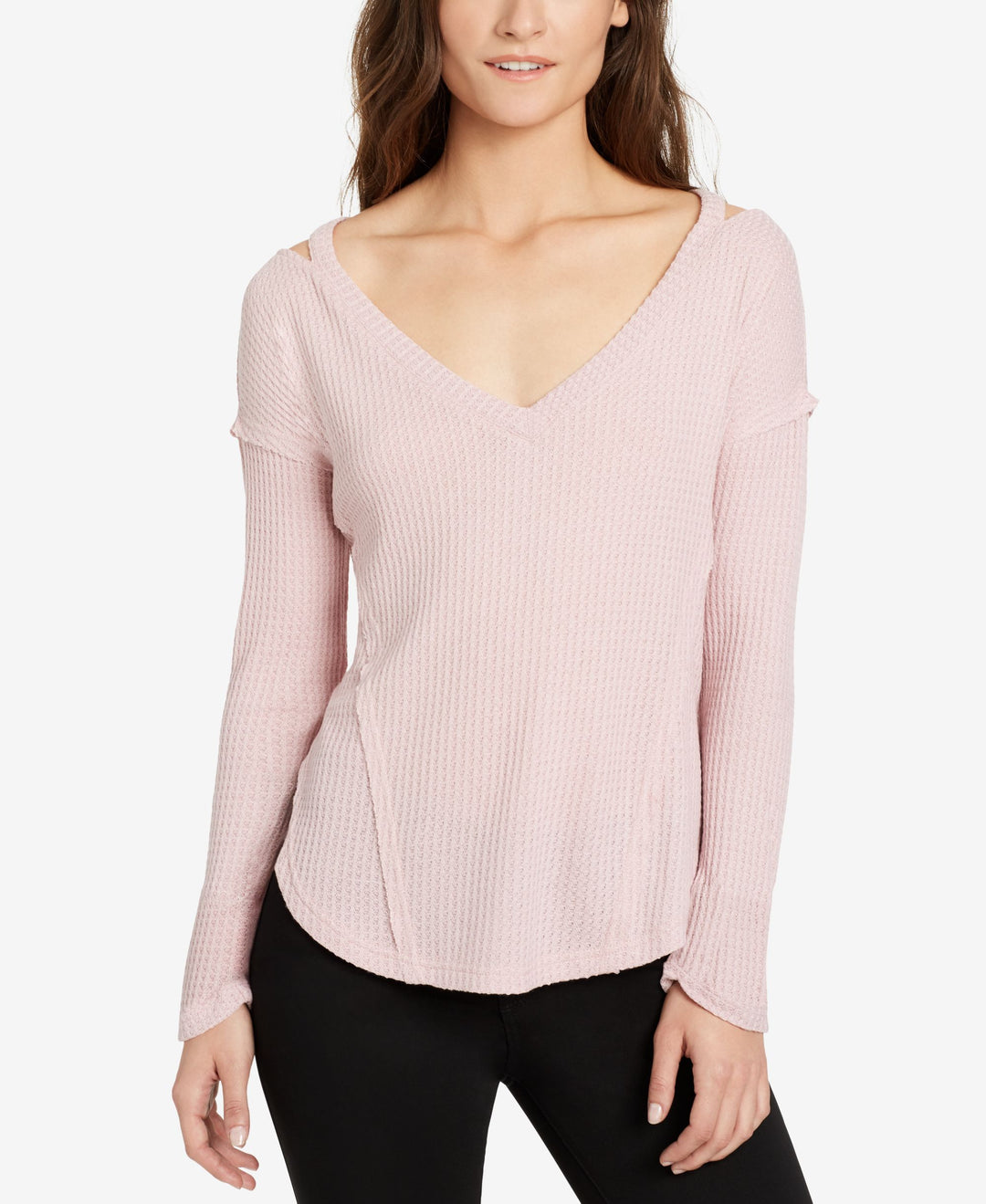 William Rast Ives Cold Shoulder Top