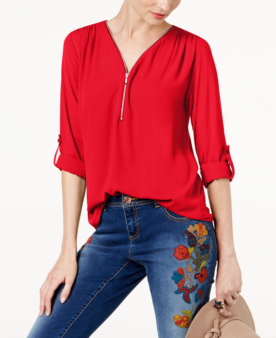I.N.C. Mixed-Media Utility Top