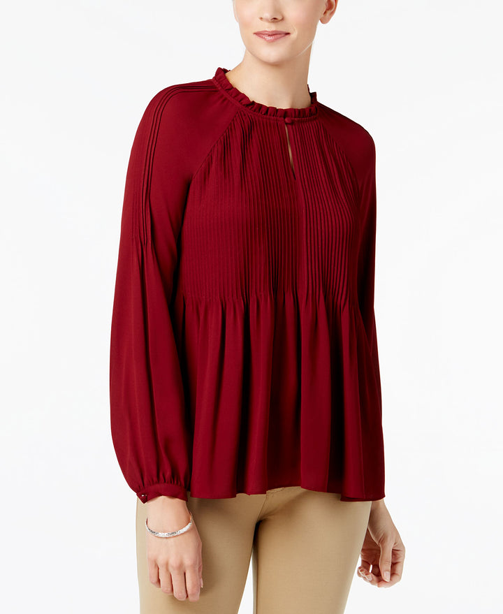 Charter Club Pleated Top